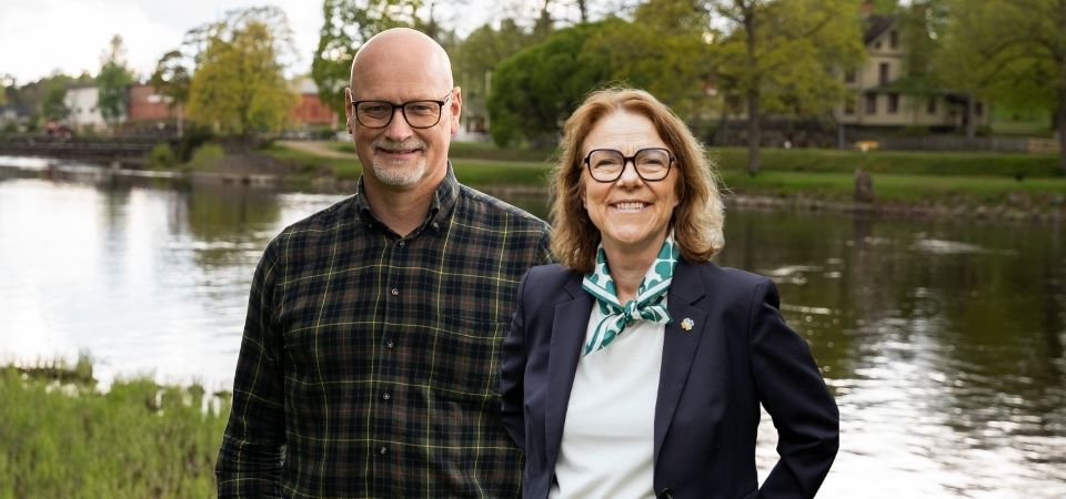 Foto Daniel Bäckström och Anna-Lena Carlsson
