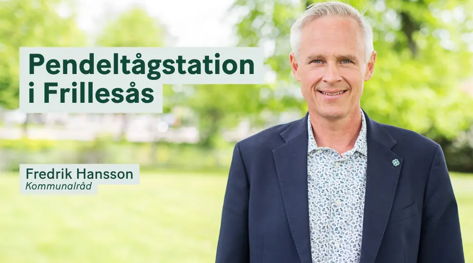 Bild på Fredrik Hansson, Kommunalråd Centerpartiet