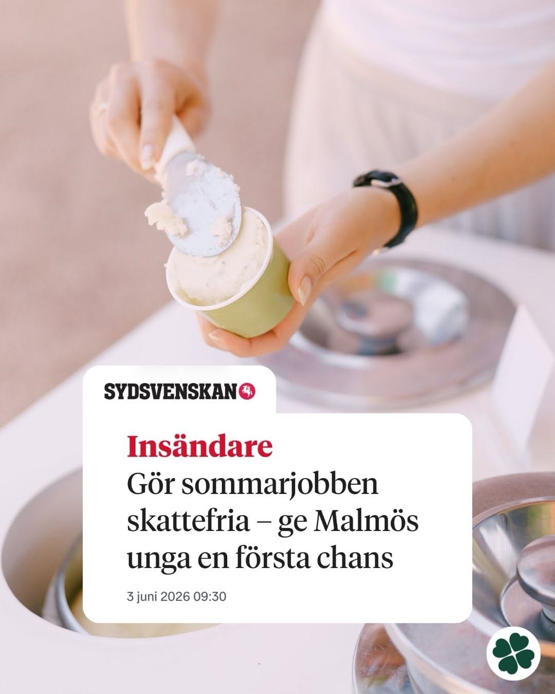 Artikel Sydsvenskan