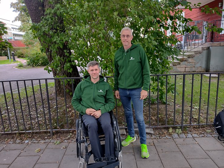 Jonas Gustafsson och Daniel Drugge