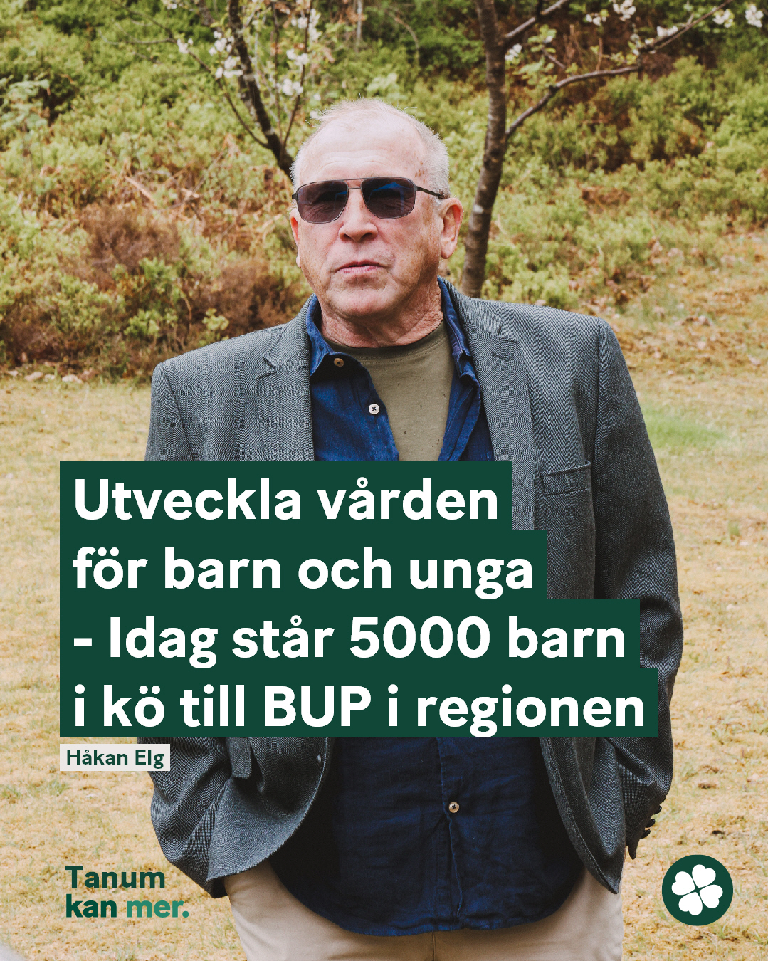 Lars Olrog, kandidat för Centerpartiet i Tanum