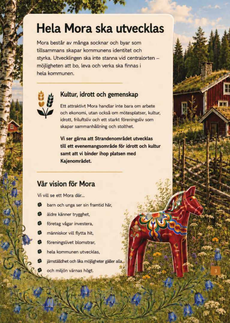 Valbroschyr sid 3 Centerpartiet Mora
