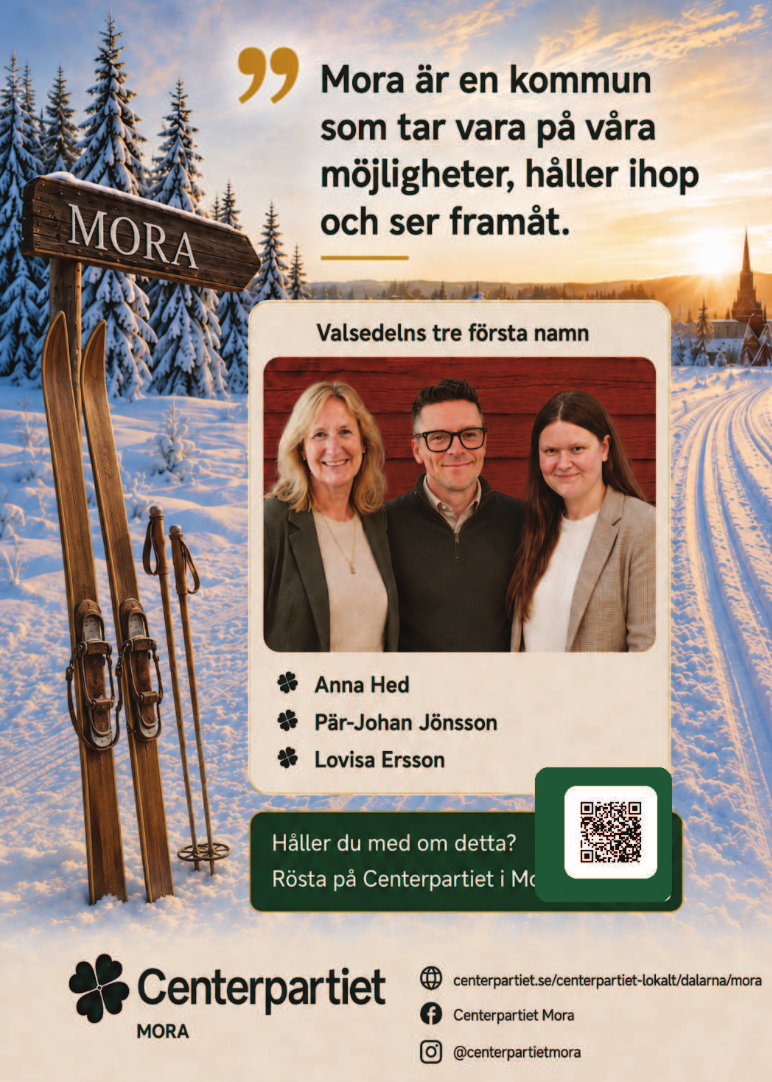 Valbroschyr sid 4 Centerpartiet Mora
