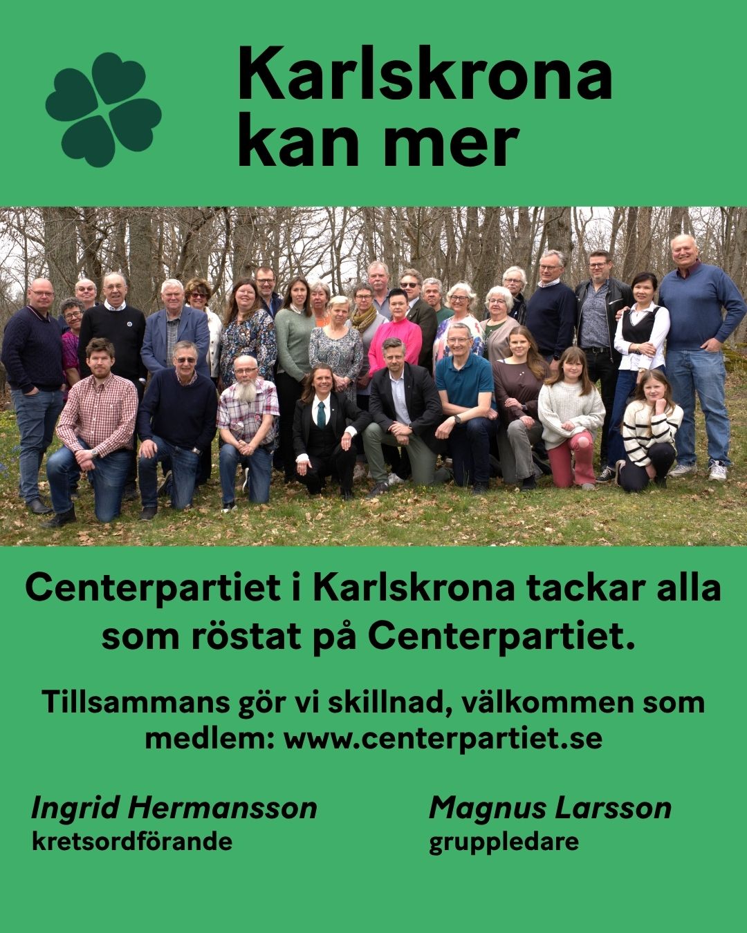 Tack för din röst