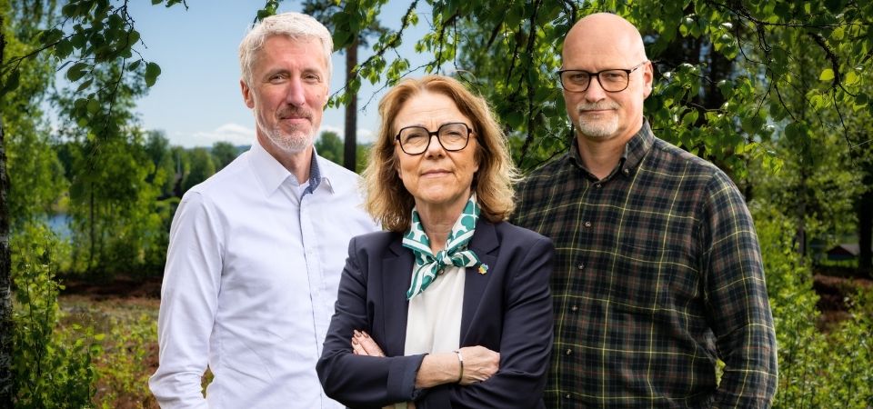 Foto Erik Evestam, Anna-Lena Carlsson och Daniel Bäckström