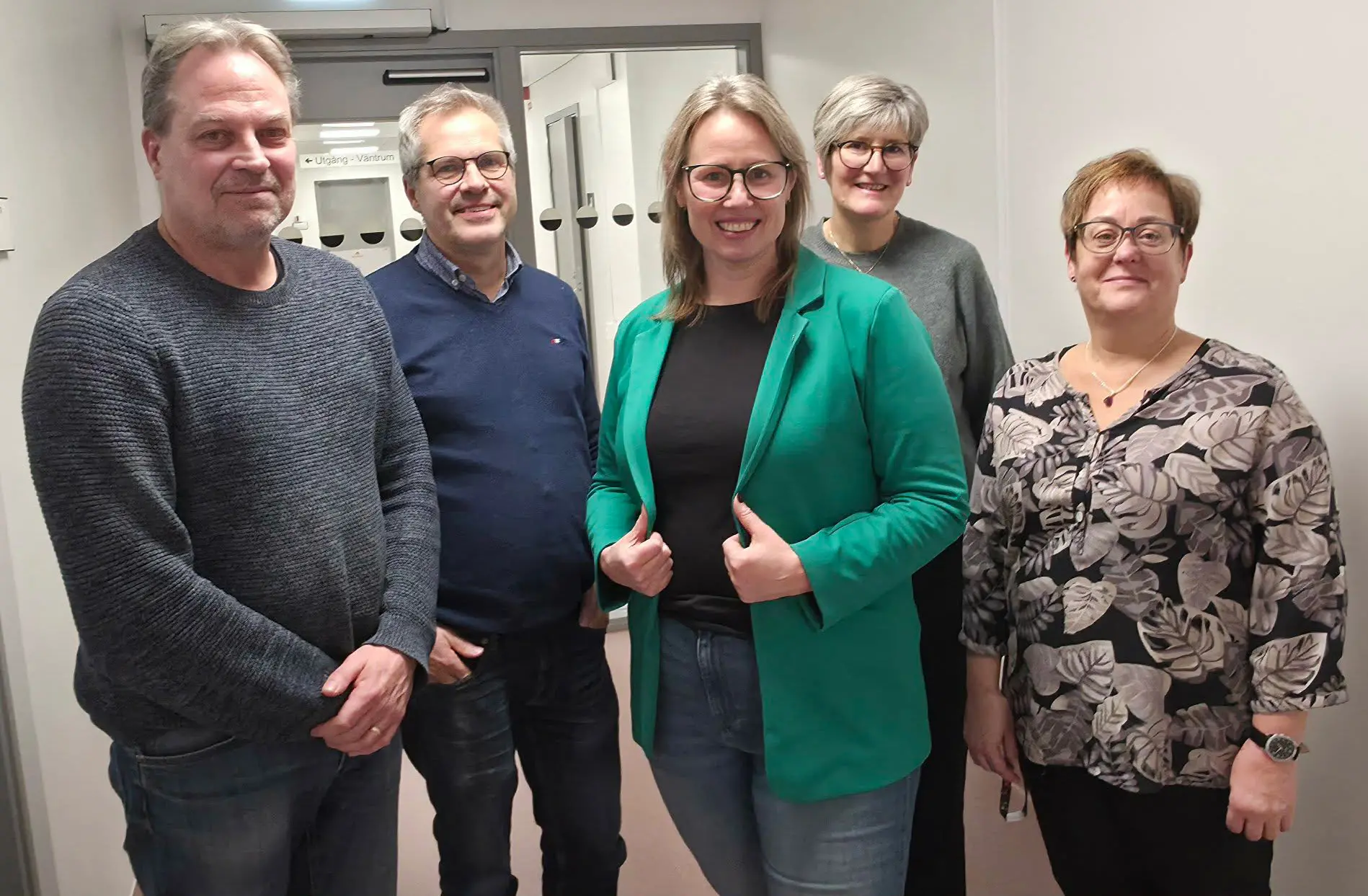 Lars Sandberg, Emmy Ahlstedt, Susanne Linder och Marieanne Nilsson