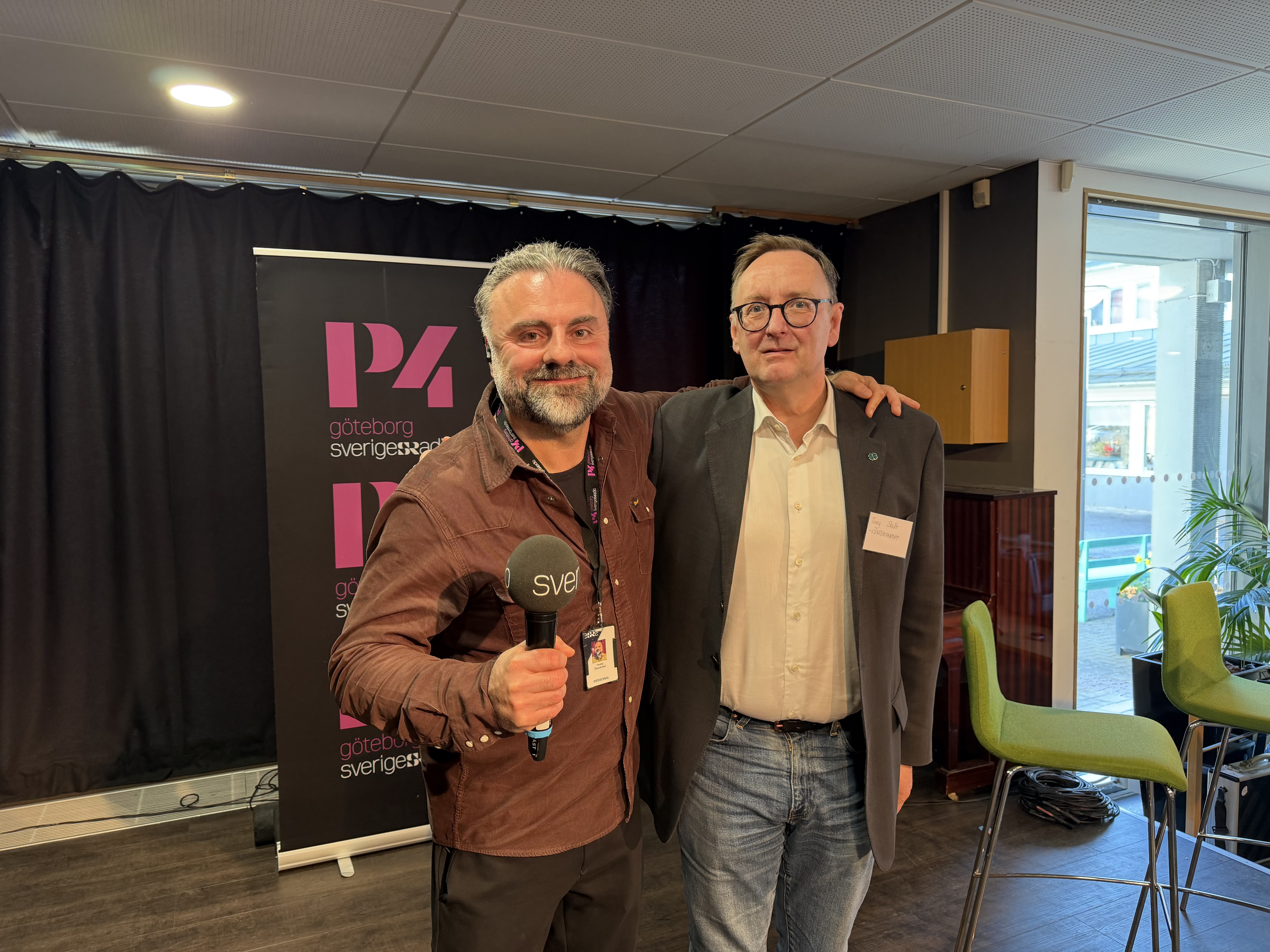 Tony Stedt med P4