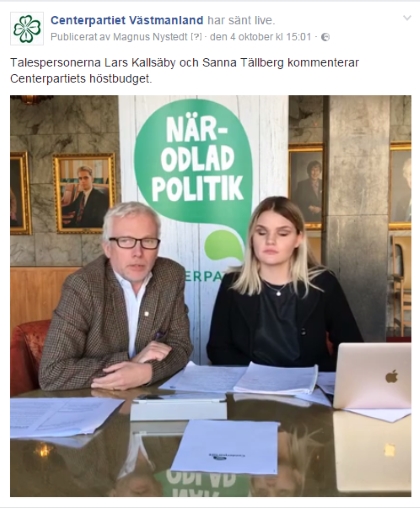 Bild på Lars Kallsäby och Sanna Tällberg.