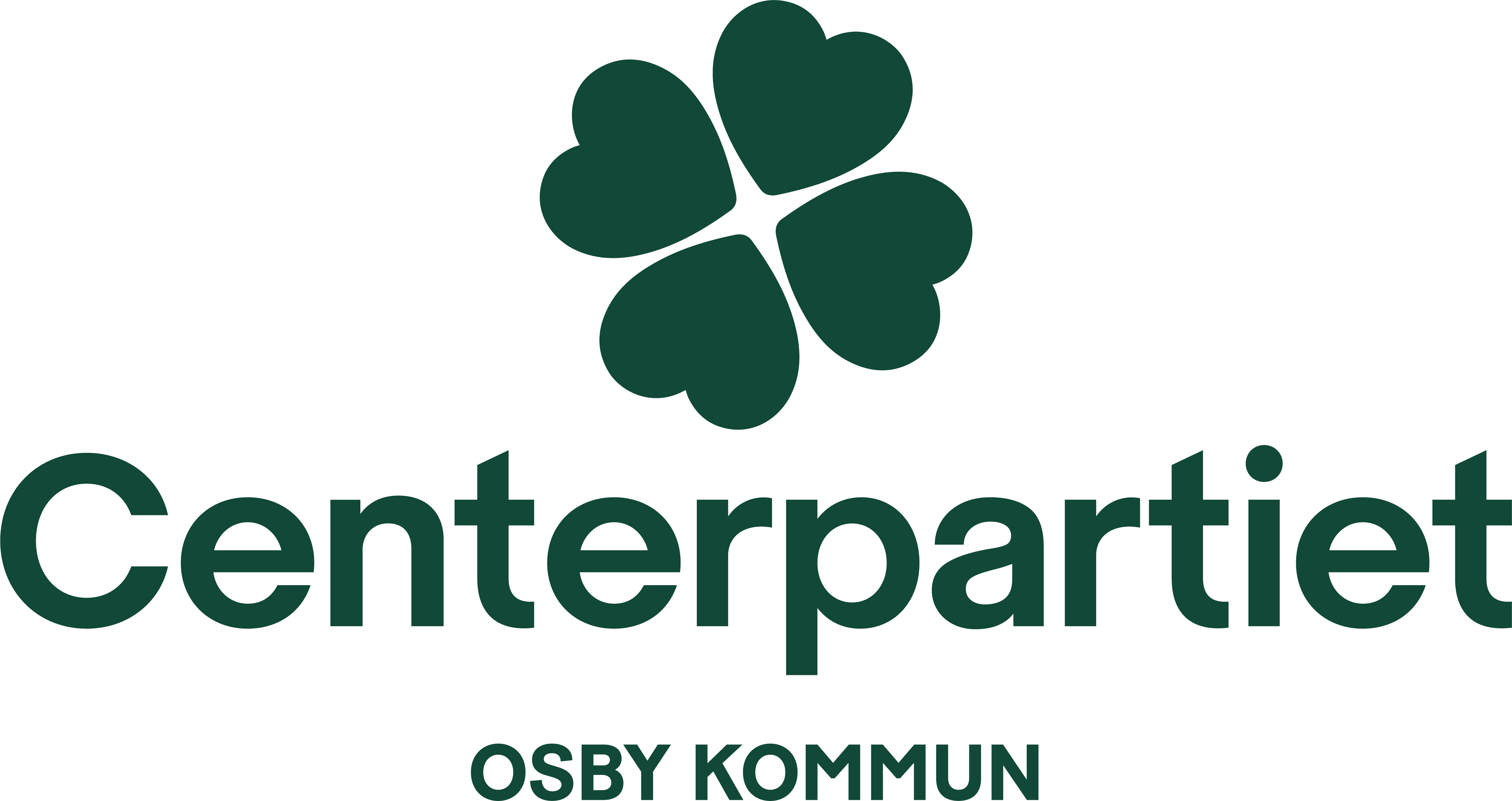 Centerpartiet Osby kommun Logga