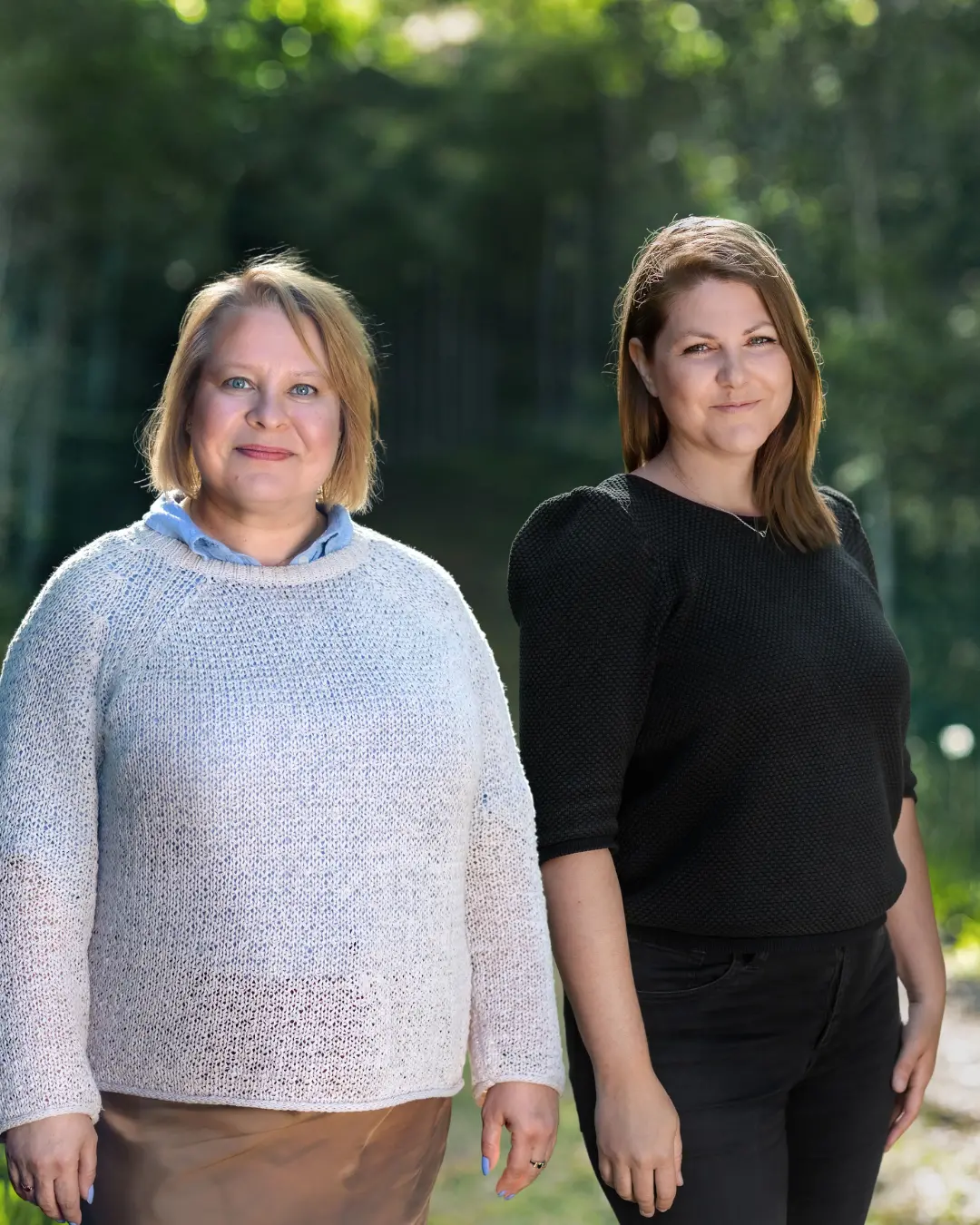Anu Majkvist och Elisabeth Svensson Agerbjer