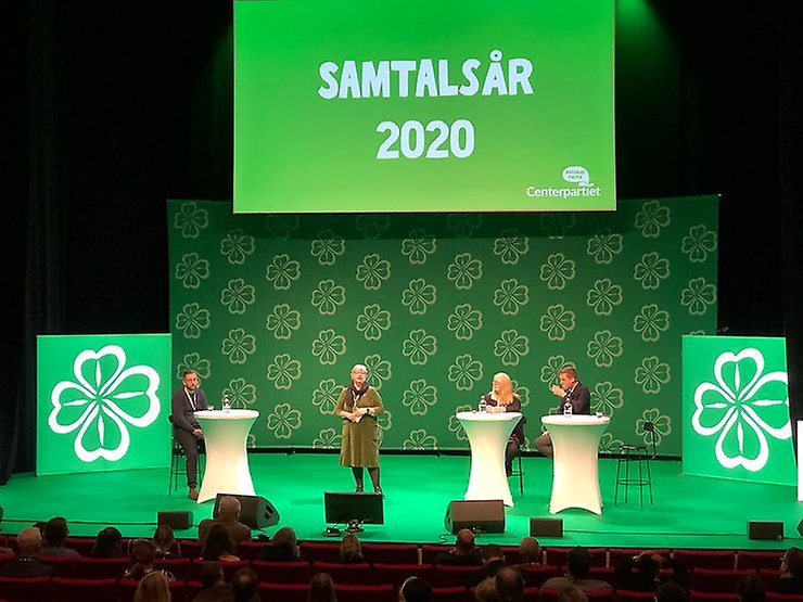 Paneldebatt om samtalsåret 2020 på kommundagarna