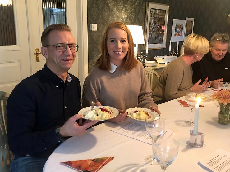 Per Eriksson och Annie Lööf