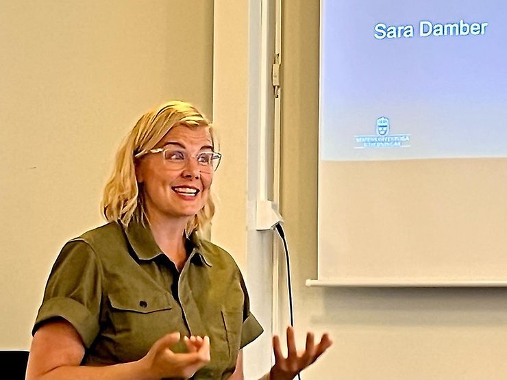 Sara Damber föreläser i Höganäs 15 maj 2023
