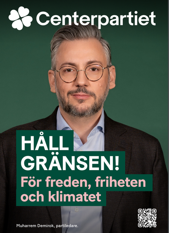 Murre på affisch om EU