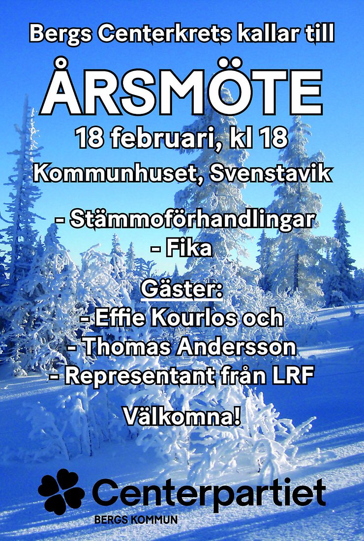 Kallelsen årsmötet 2024