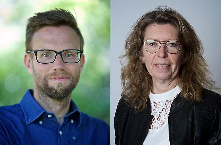 Mathias Westin och Lena Reyier