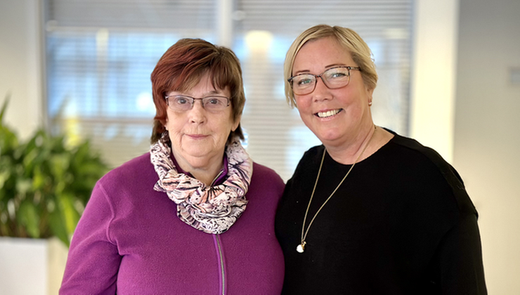 Solveig Granberg och Malin Forss