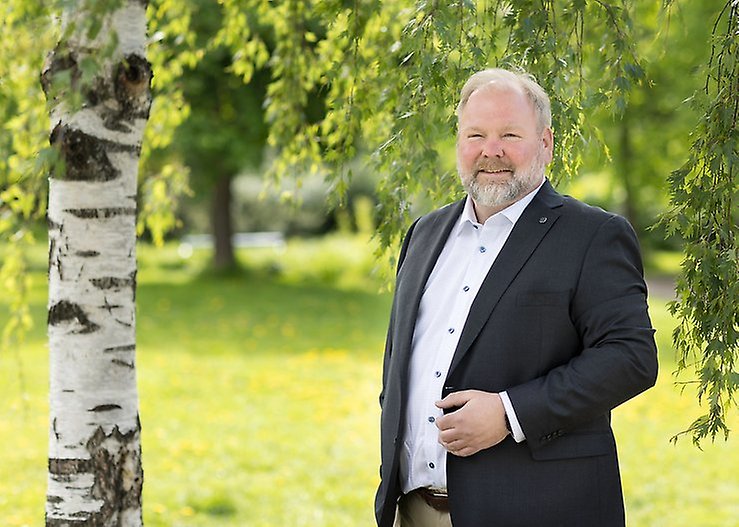 Mattias Larsson, omvald gruppledare