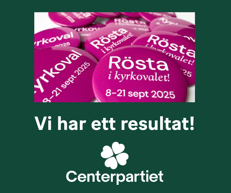 Vi har ett resultat!