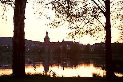 Falun i soluppgång