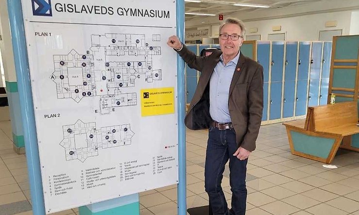 Lars-Ove Bengtsson, ordförande i Centerpartiet Gislaveds kommun.