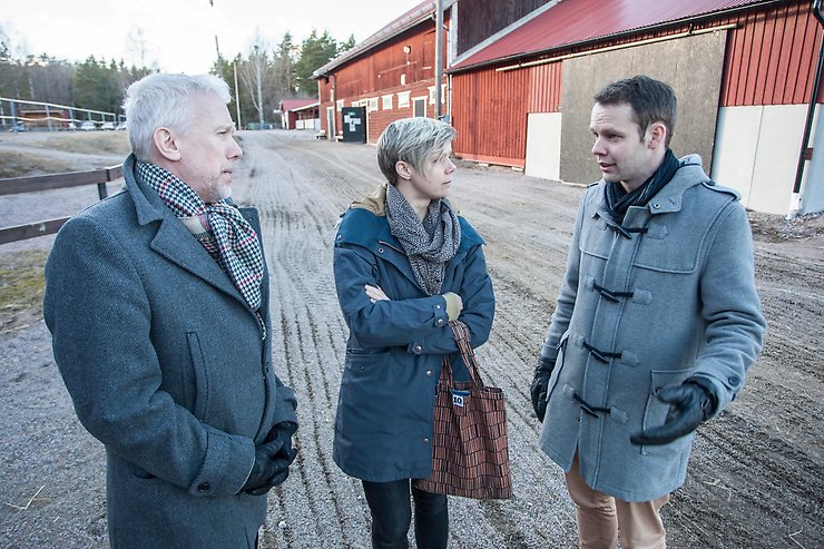 Lars Kallsäby, Madelene Ericsson, Rickard Nordin