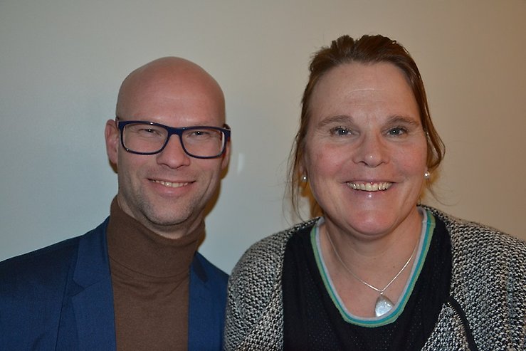 Christian Widlund och Pia Berglund