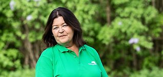 Elisabet Sannesjö, distriktsordförande. Foto: Magnus Nystedt.