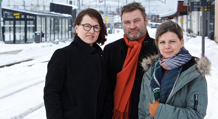 Ulrika Liljeberg, Peter Helander, Sofia Jarl
