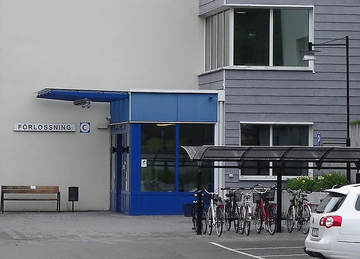 Entré förlossningen Falu lasarett