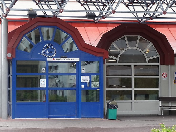 Entré akuten Falu lasarett