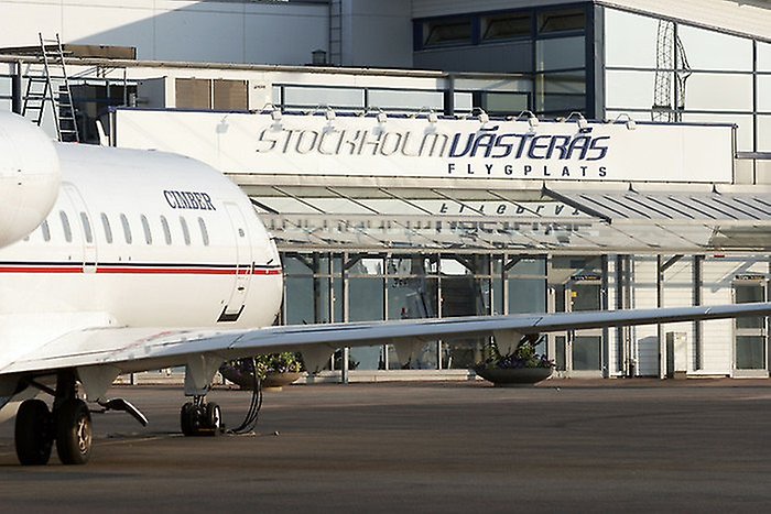 Bild på Västerås flygplats. Bild från visitvasteras.se