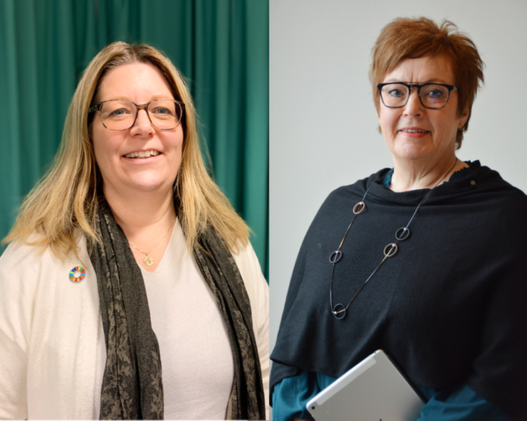 Vicki Skure-Eriksson och Monica Stolpe-Nordin