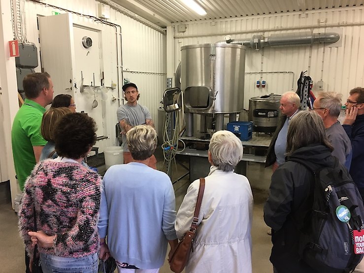 Inne på bryggeriet Odd Island i Kungsbacka. 