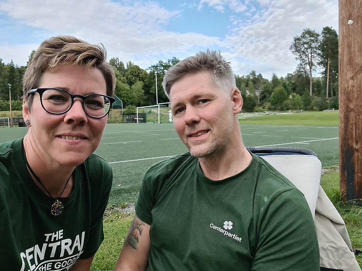 Jenny Drugge och Jonas Gustafsson